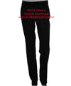 Pantalon femme extensible (TISSU DÉLICAT) Noir (Cdl)