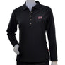 Polo femme manches longues