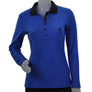 Polo femme manches longues (Cdc)