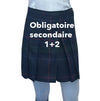 Jupe-Bermuda à Plis Tartan (Emm)