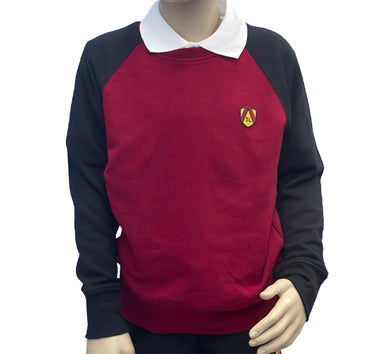 Chandail baseball Rouge/Marine (Asl)(P)