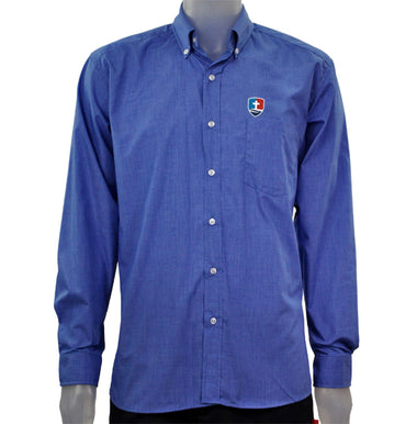 Chemise manches longues Bleue (Ev)