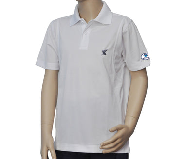 Polo manches courtes dry-fit Blanc (Escm)