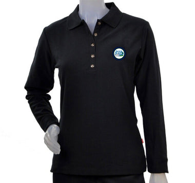 Polo femme manches longues Marine (Sp)