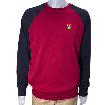 Chandail baseball Rouge/Marine (Asl)(S)