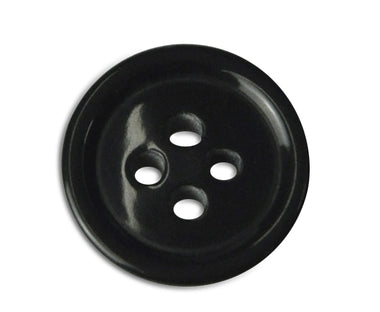 Bouton noir jupe (paquet de 4)
