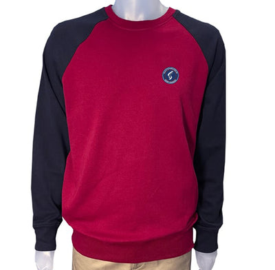 Chandail baseball Rouge/Marine (Sc)