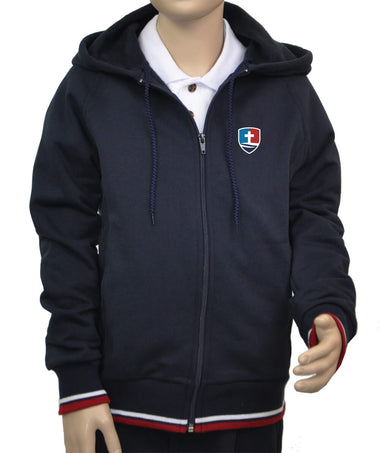 Cardigan ouaté  (Primaire SEULEMENT) Marine (Ev)