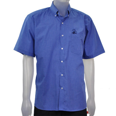 Chemise manches courtes Bleue (Cdc)