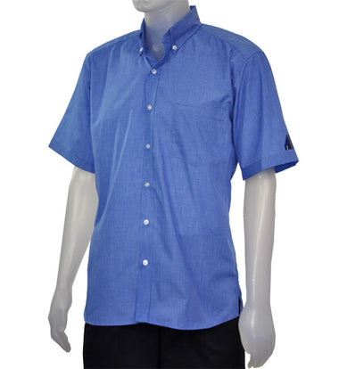Chemise manches courtes Bleue (Cdb)