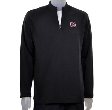 Pull demi-zip Marine (Cmq)