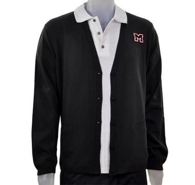 Cardigan avec boutons Marine (Cmq)