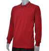 Polo homme manches longues Rouge (Cdl)