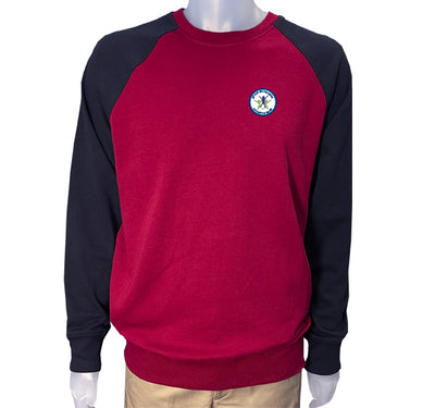 Chandail baseball Rouge/Marine (Sd)